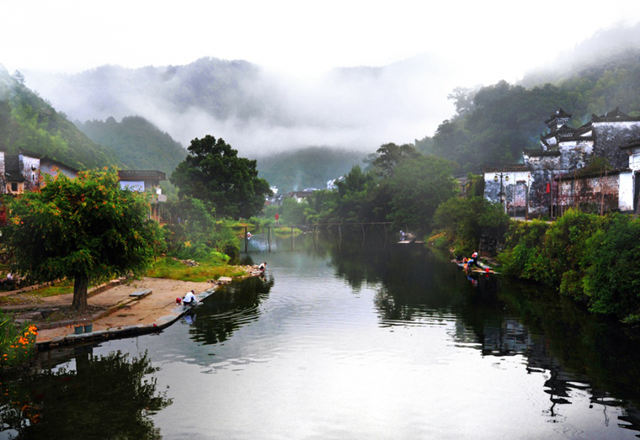 陶渊明笔下8个中国世外桃源,云南坝美真如桃花源--置顶表情